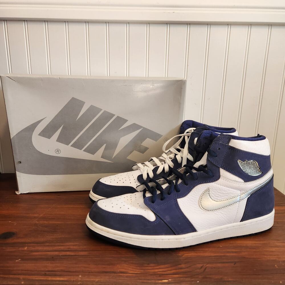 Jordan‎ 1 Men's Size 14 Retro High CO.JP Midnight Navy 2020 DC1788-100 Rare Nike